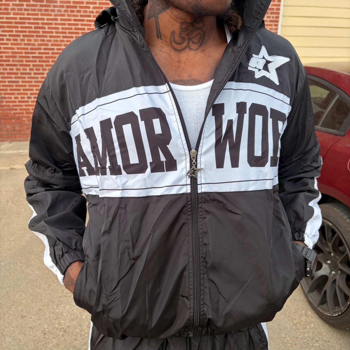 Year-Round Tracksuit Top (Black)