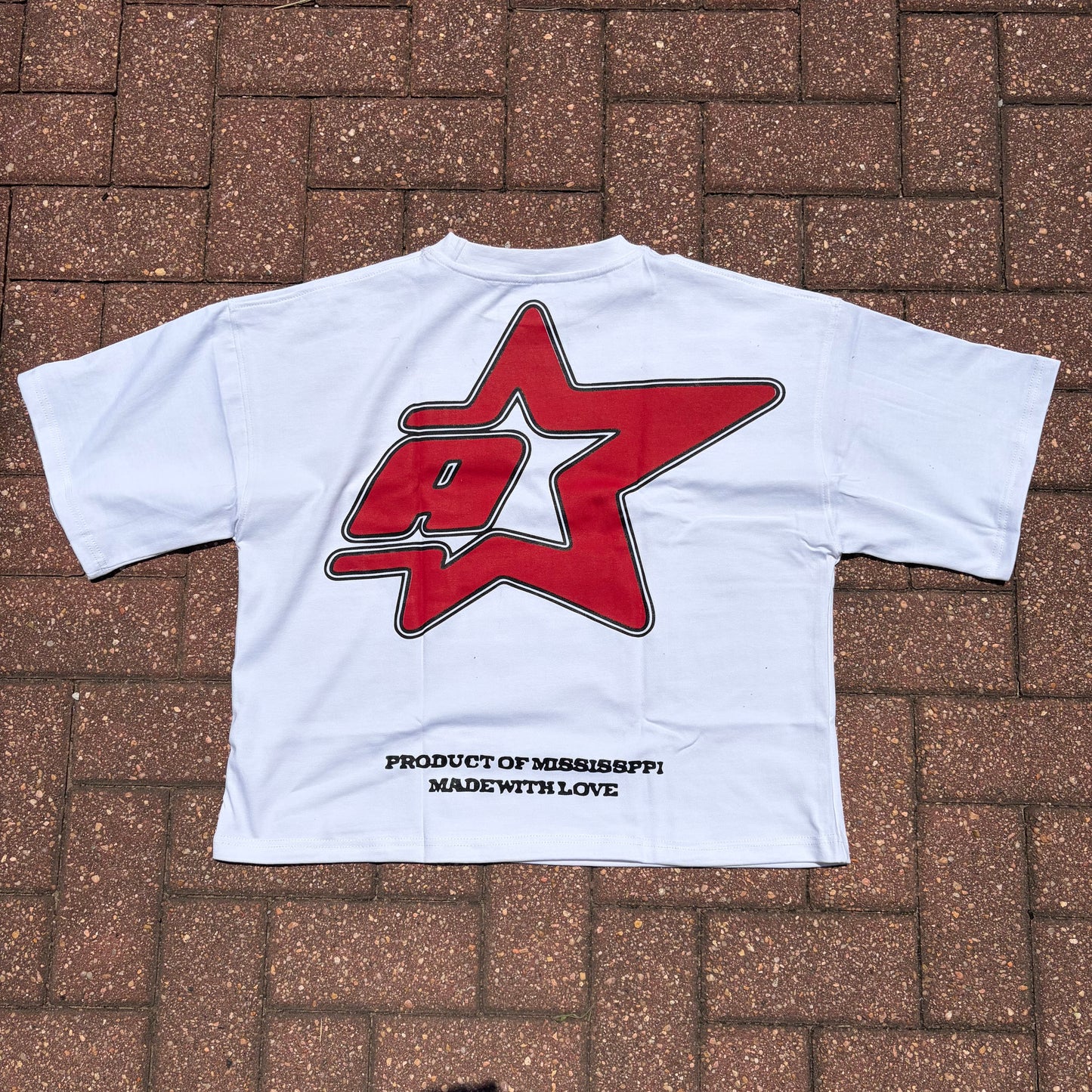 “T.D.D.U.P” Oversized Boxy Tees (Red)