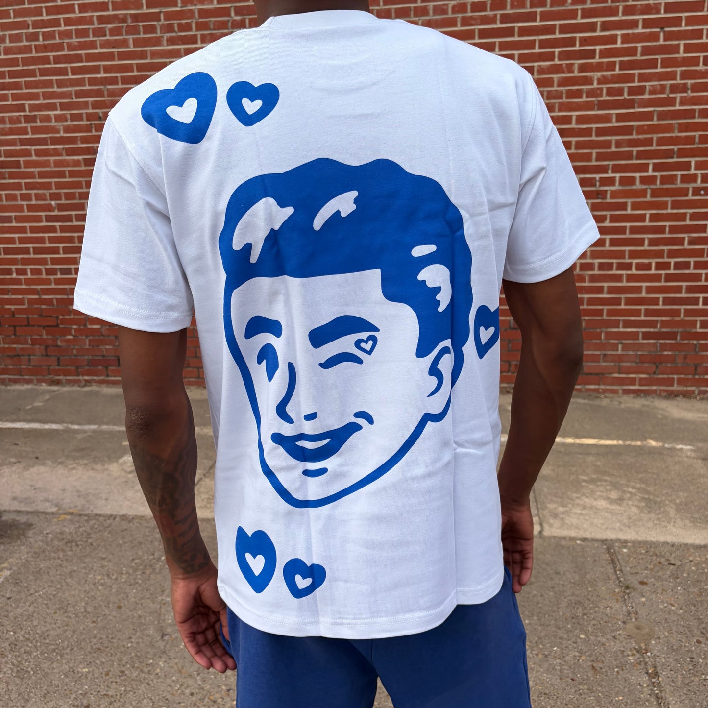 Amor Mascot Tee (Blue)
