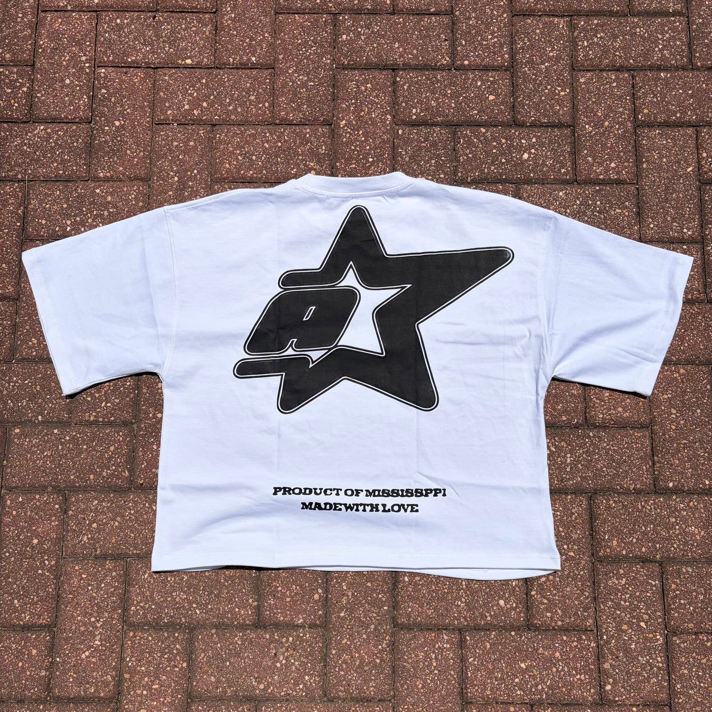 “T.D.D.U.P” Oversized Boxy Tees (Black)