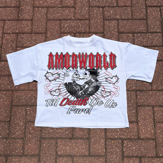 “T.D.D.U.P” Oversized Boxy Tees (Red)