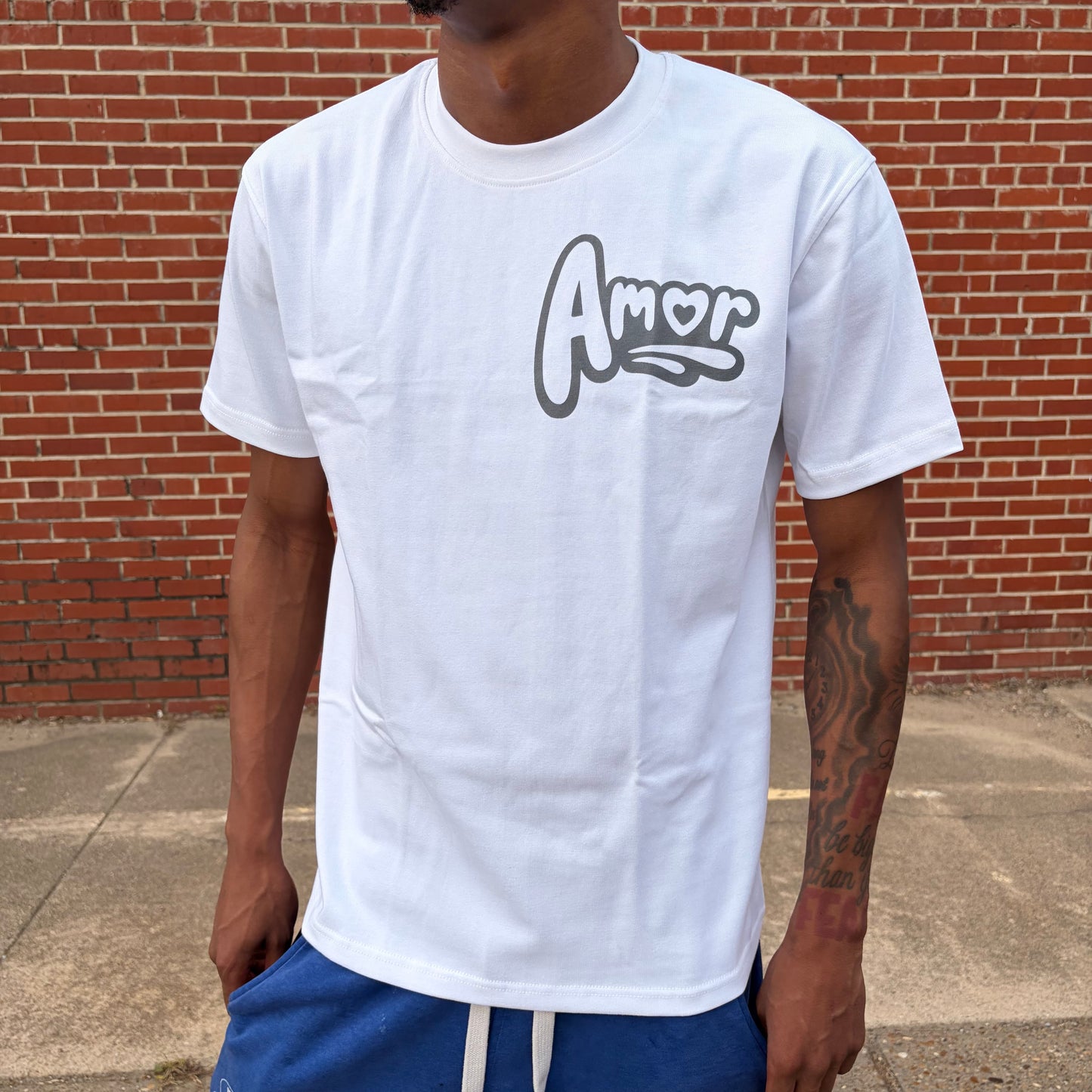 Amor Mascot Tee (Grey)