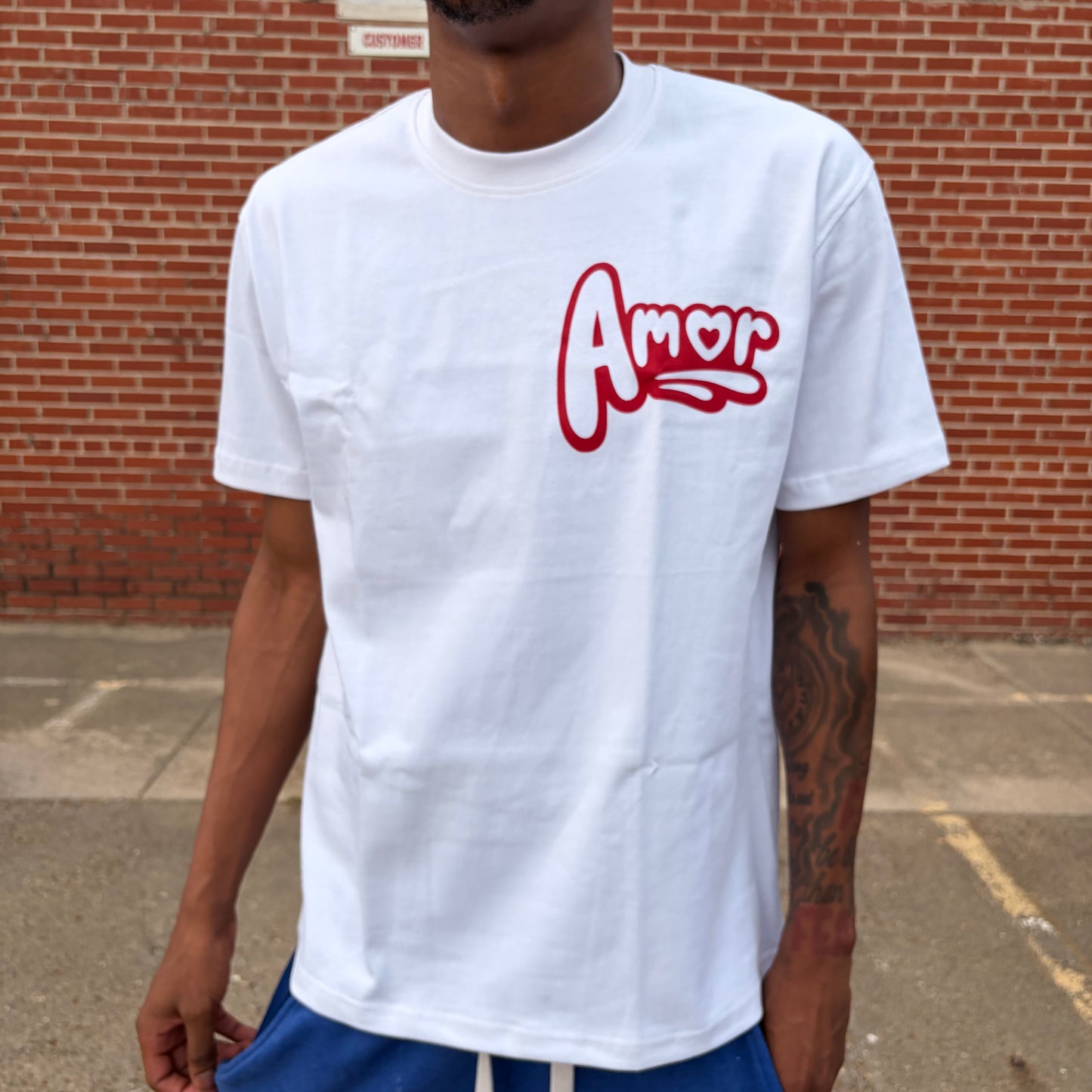 Amor Mascot Tee (Red)
