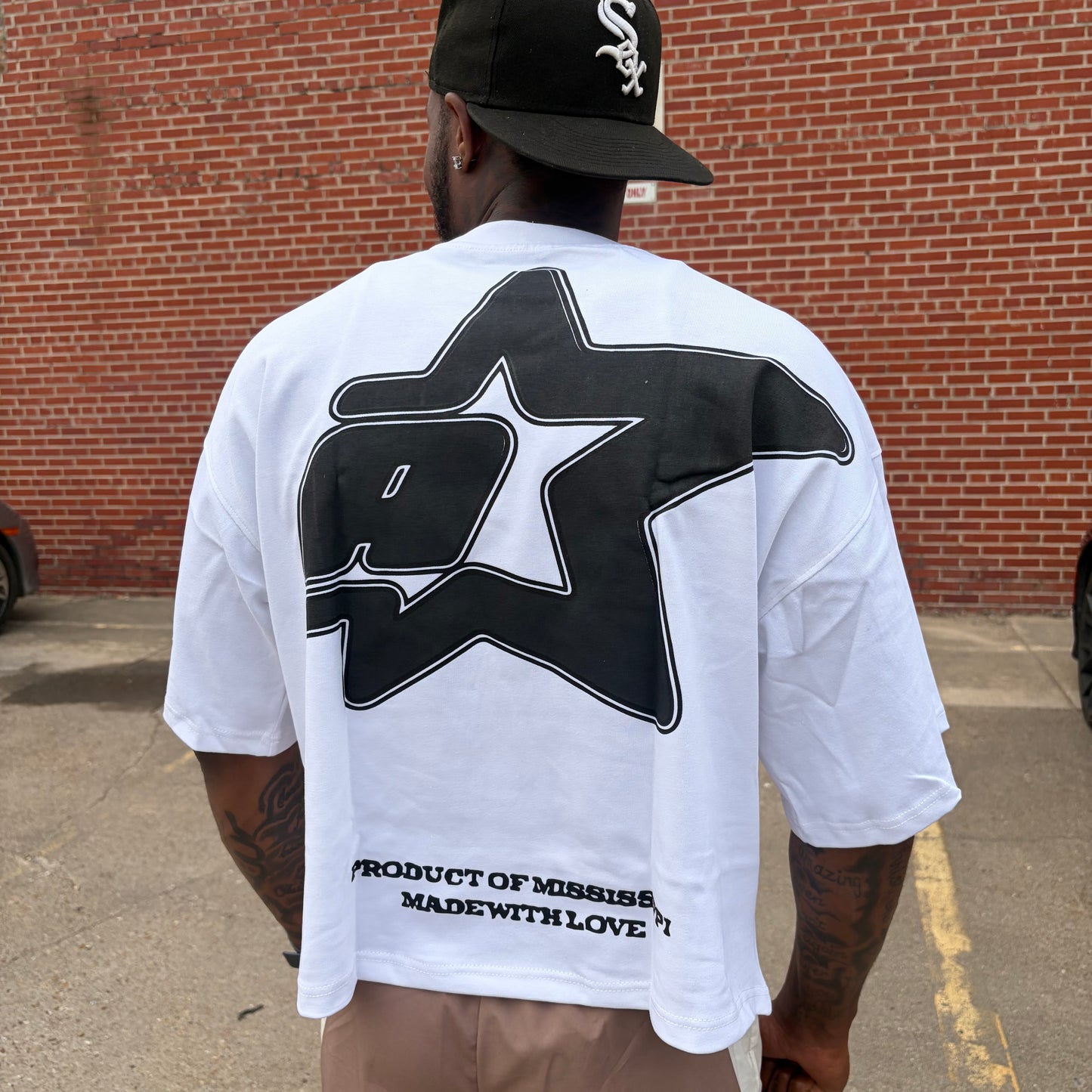 “T.D.D.U.P” Oversized Boxy Tees (Black)
