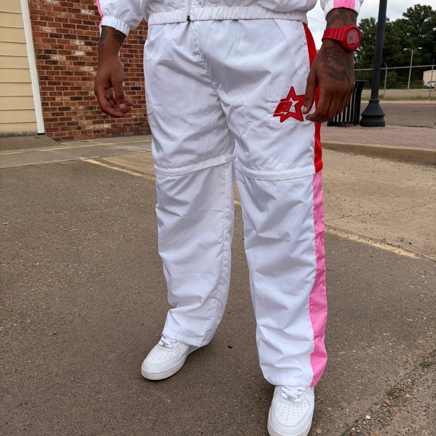 Year-Round Tracksuit Bottoms (White)