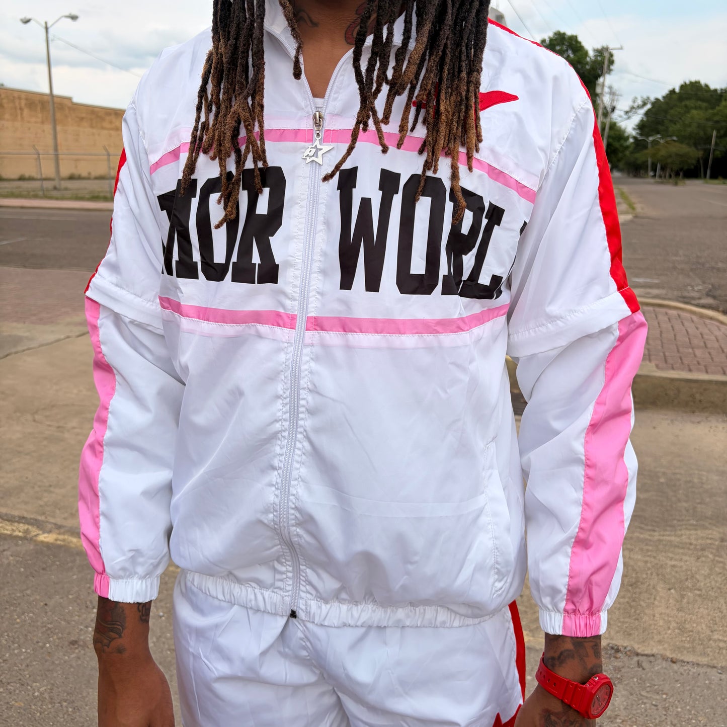Year-Round Tracksuit Top (White)