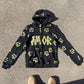 BLACK/YELLOW LOVE-BONE FULLZIP