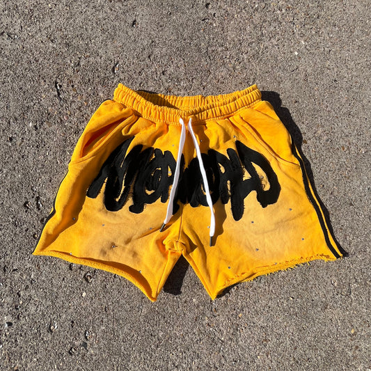 AMORWORLD SHORT SHORTS (YELLOW)