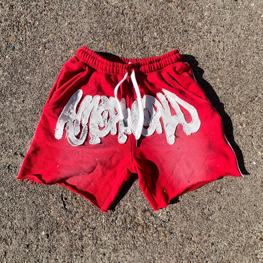 AMORWORLD SHORT SHORTS (RED)